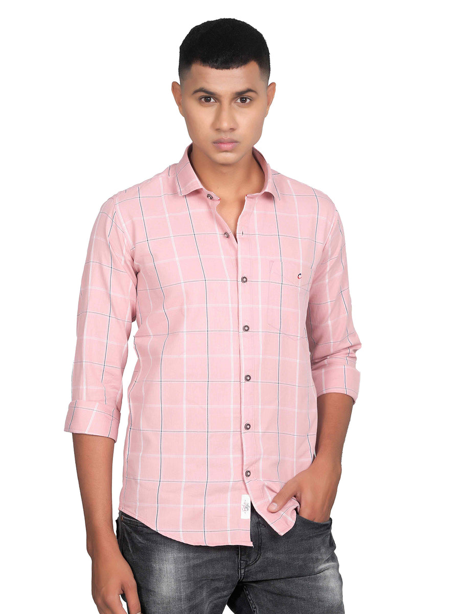 Classy Simple Checkered Cotton Shirt