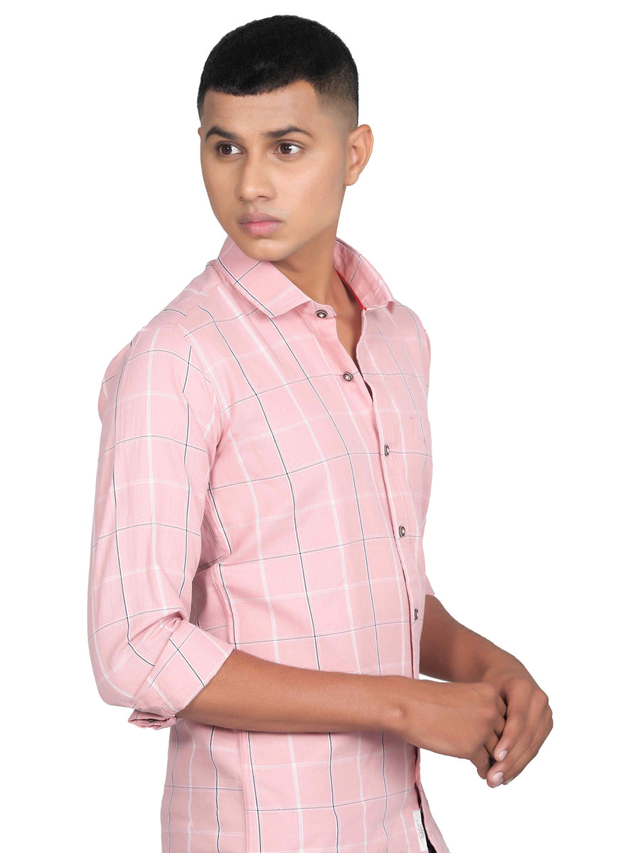 Classy Simple Checkered Cotton Shirt