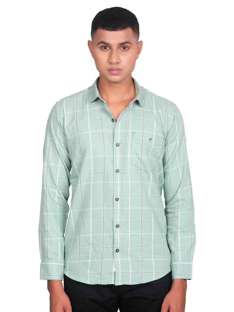 Classy Simple Checkered Cotton Shirt