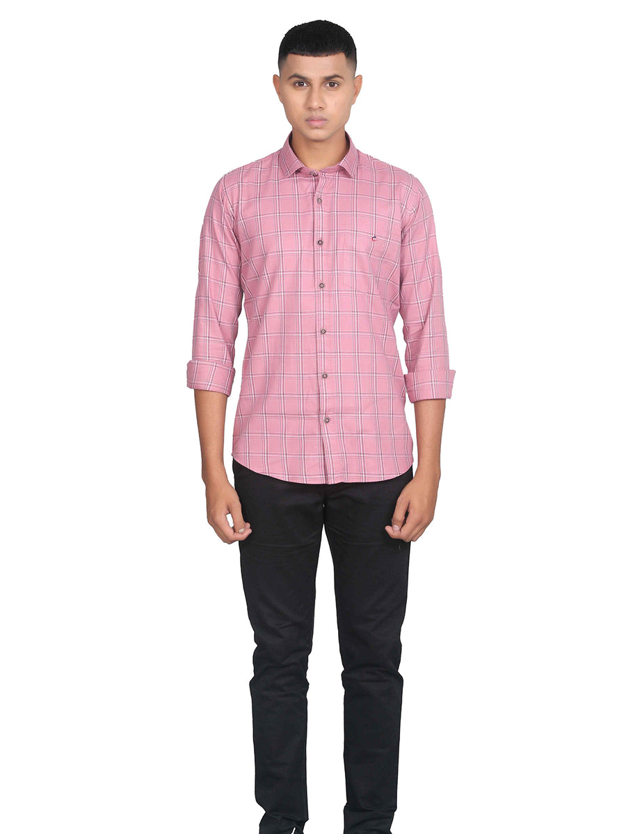 Classy Simple Checkered Cotton Shirt