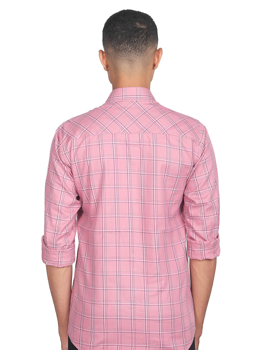 Classy Simple Checkered Cotton Shirt