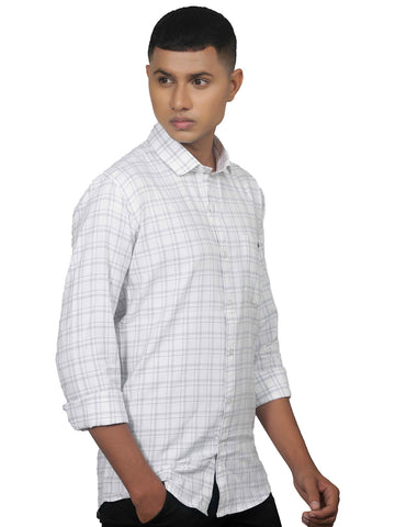 Perfect Square Checkered Cotton Shirt