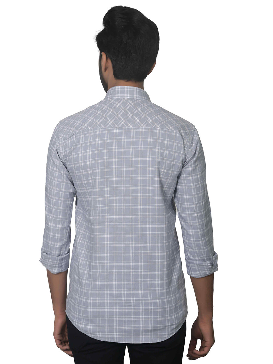 Perfect Square Checkered Cotton Shirt