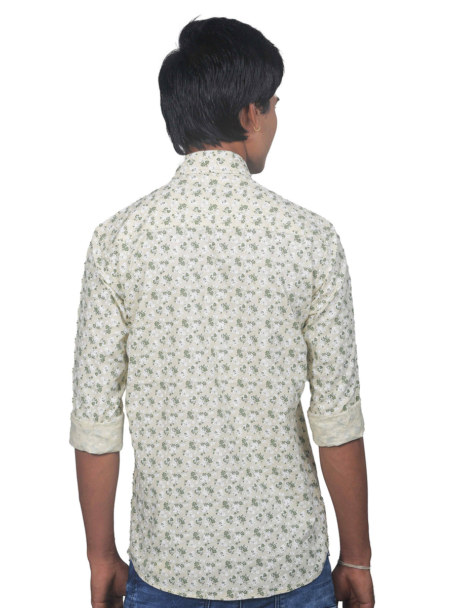 Floral Casual Wear Smart Fit Printed Shirt