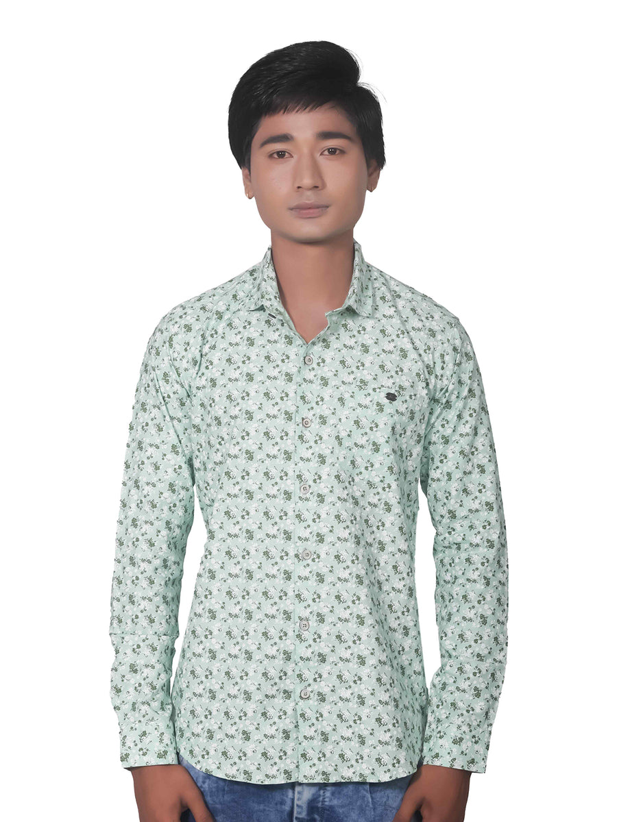 Floral Casual Wear Printed Shirt