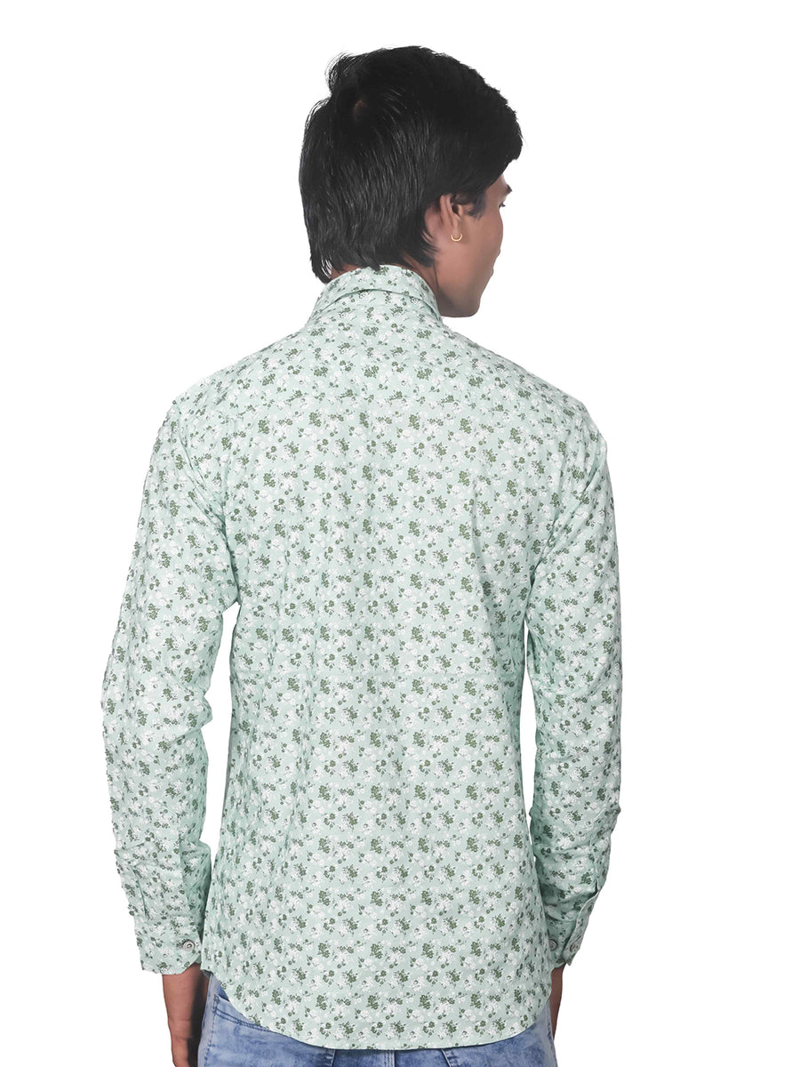 Floral Casual Wear Printed Shirt