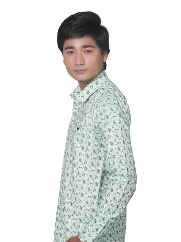 Floral Casual Wear Printed Shirt