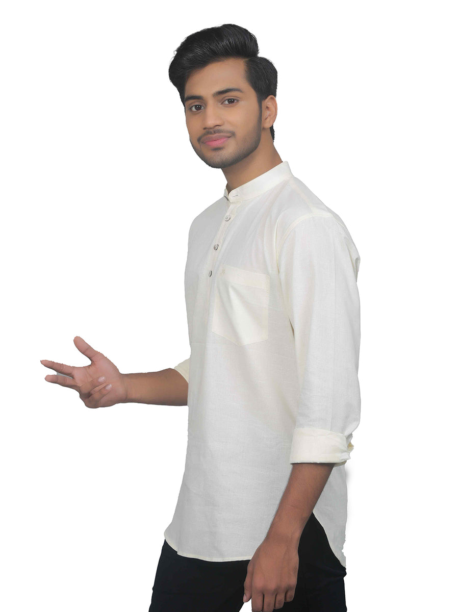 Elegant Ethnic Premium Cotton Short Kurta