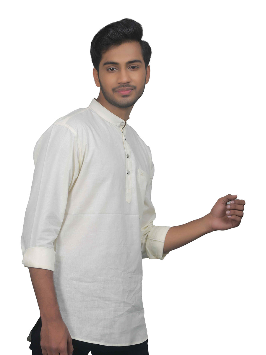 Elegant Ethnic Premium Cotton Short Kurta