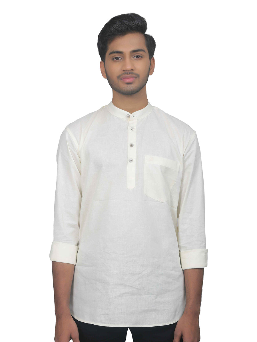 Elegant Ethnic Premium Cotton Short Kurta