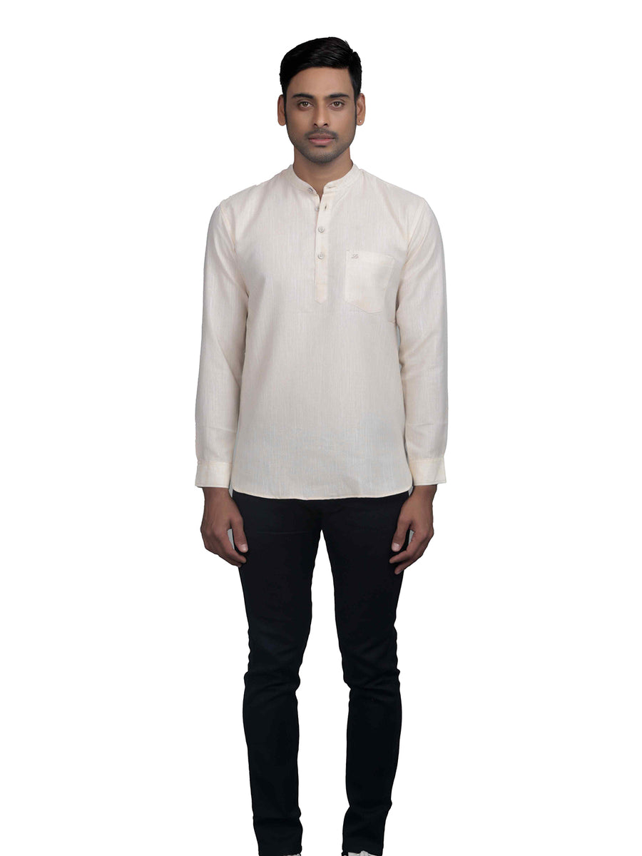 Elegant Ethnic Premium Cotton Short Kurta