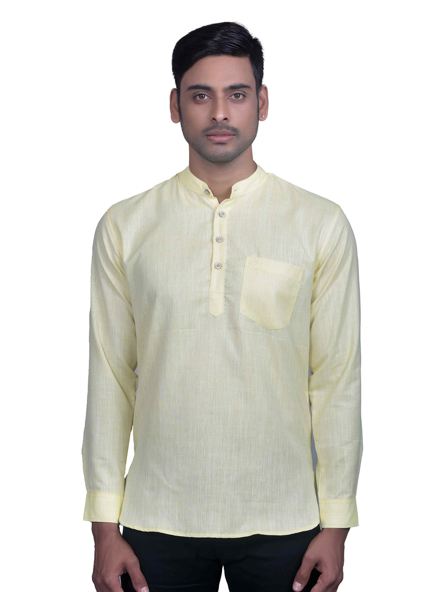 Elegant Ethnic Premium Cotton Short Kurta