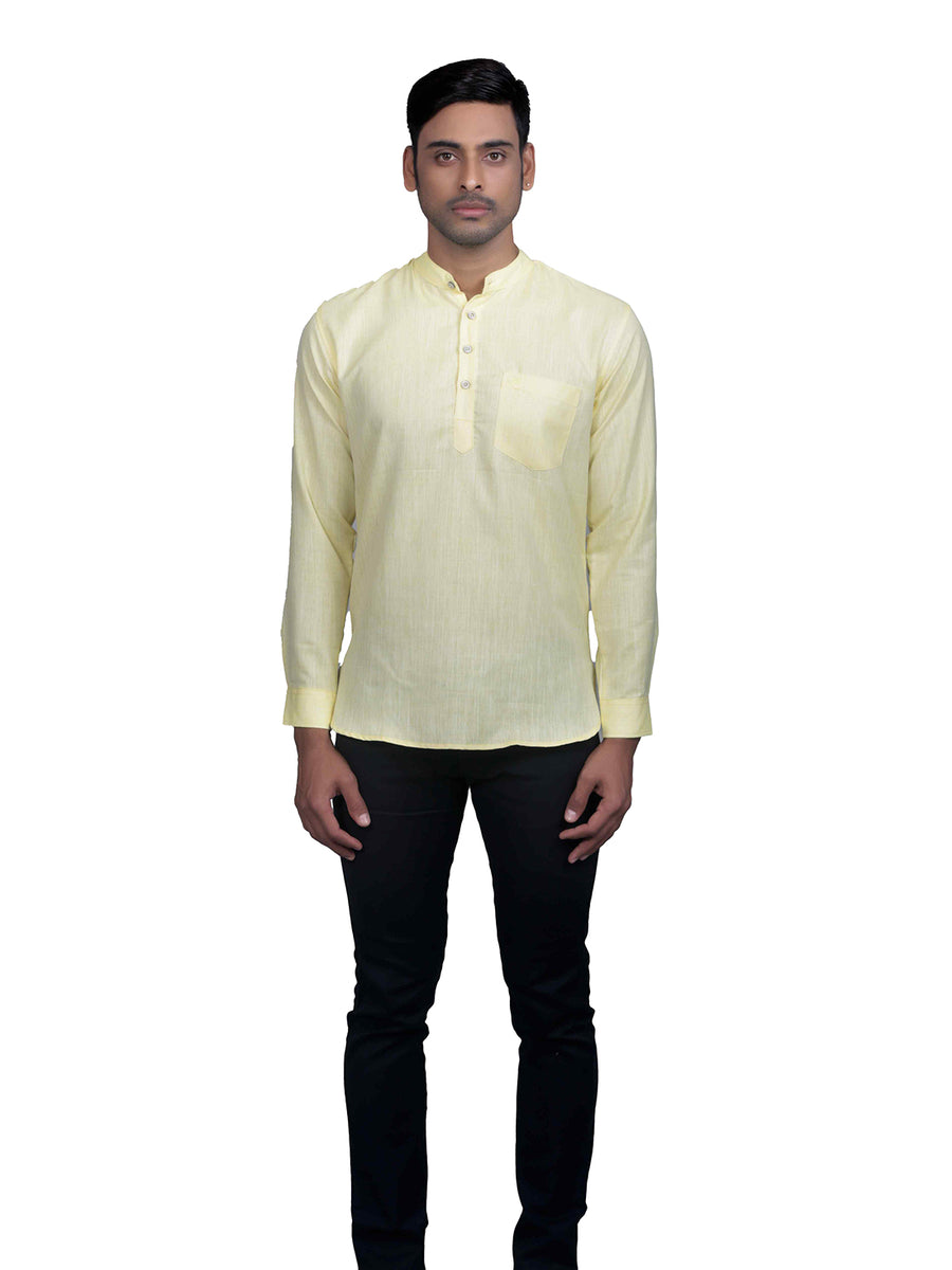 Elegant Ethnic Premium Cotton Short Kurta