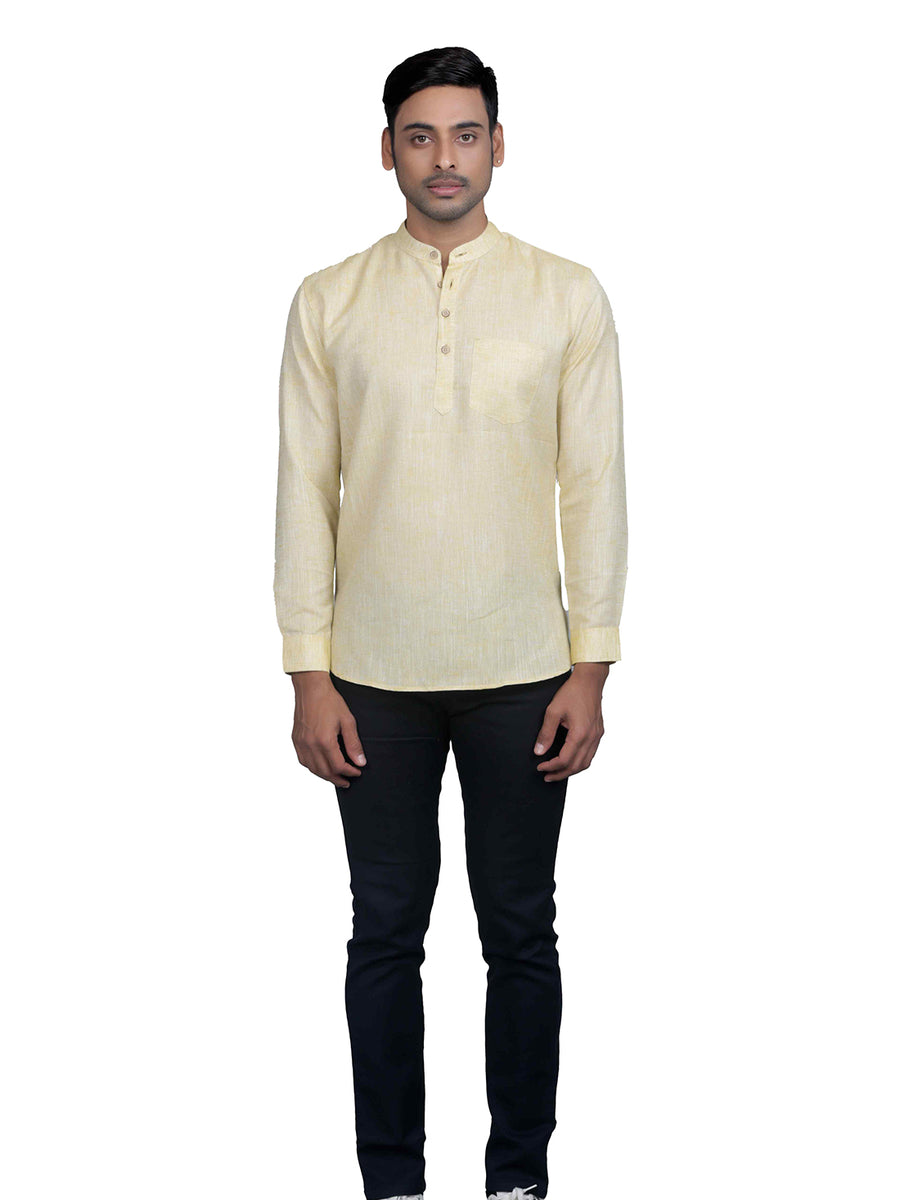 Elegant Ethnic Premium Cotton Short Kurta