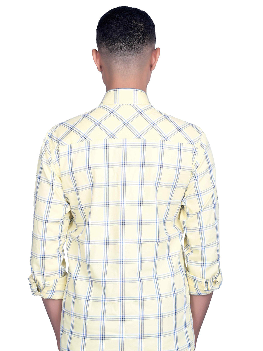 Classy Simple Checkered Cotton Shirt