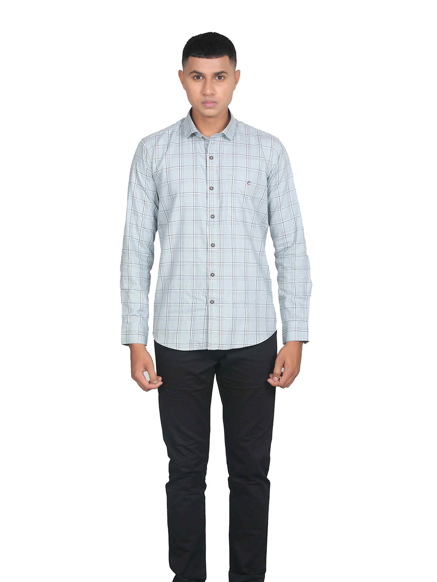 Classy Simple Checkered Cotton Shirt