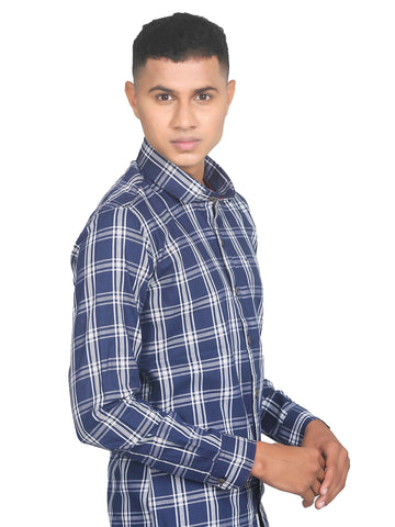 Perfect Square Checkered Premium Cotton Shirt