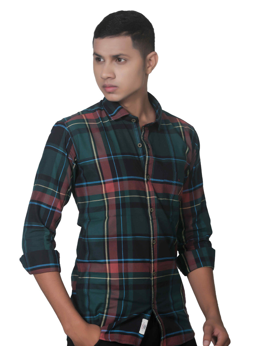 Classic Plaid Full Sleeves Checkered Shirt