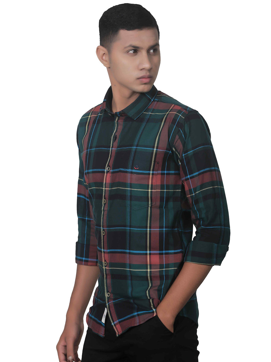 Classic Plaid Full Sleeves Checkered Shirt