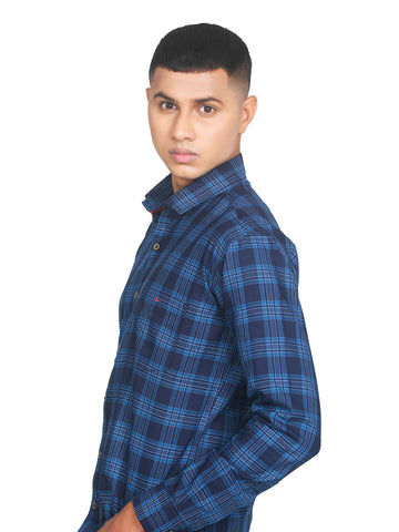 Premium Checkered Smart Fit Cotton Shirt