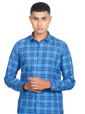 Premium Checkered Smart Fit Cotton Shirt