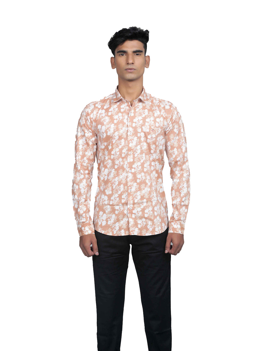 Cherry Blossom Floral Print Shirt