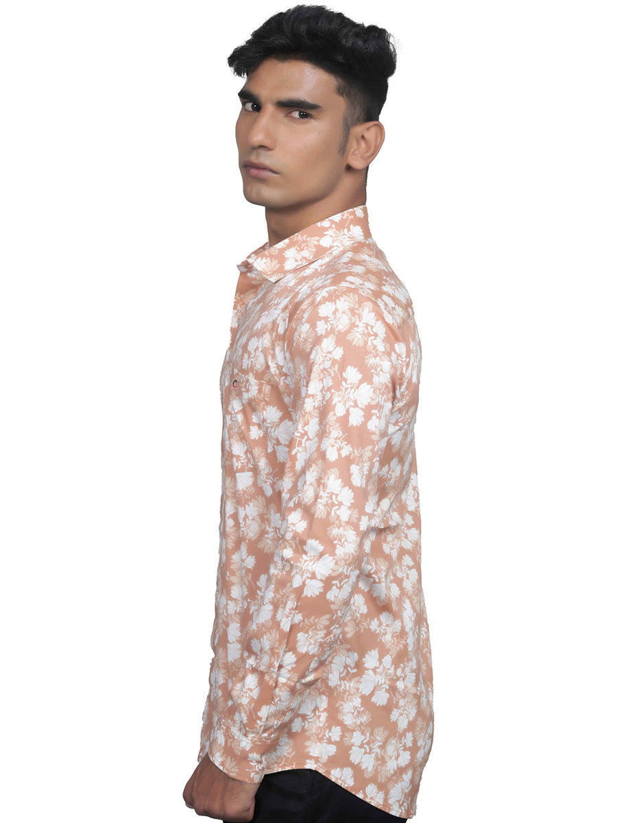 Cherry Blossom Floral Print Shirt