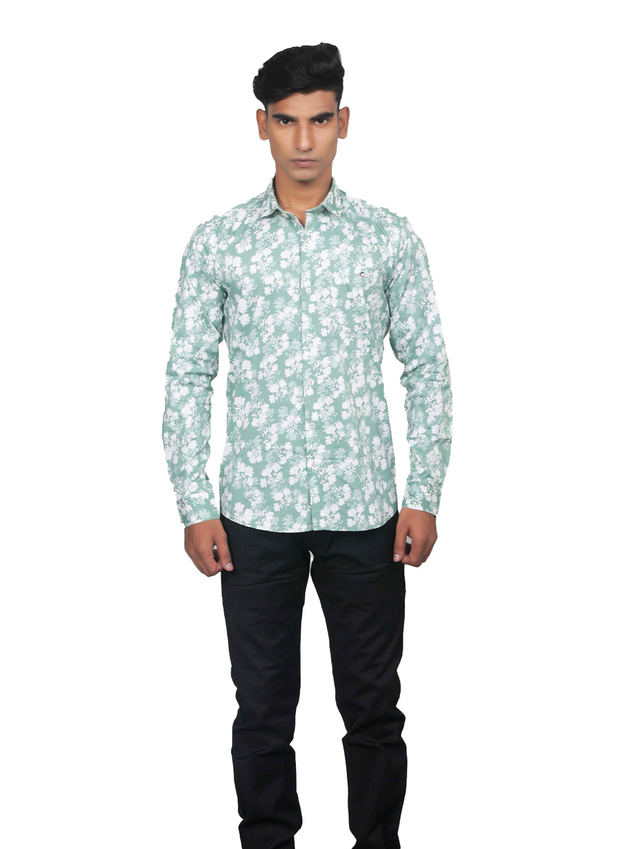 Cherry Blossom Floral Print Shirt