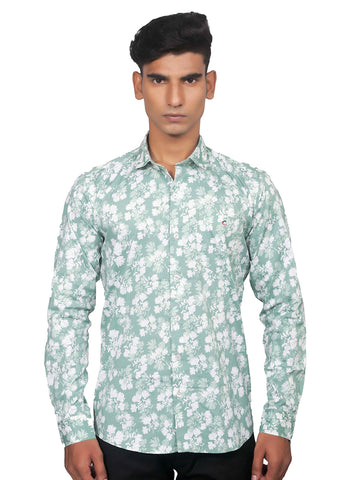 Cherry Blossom Floral Print Shirt