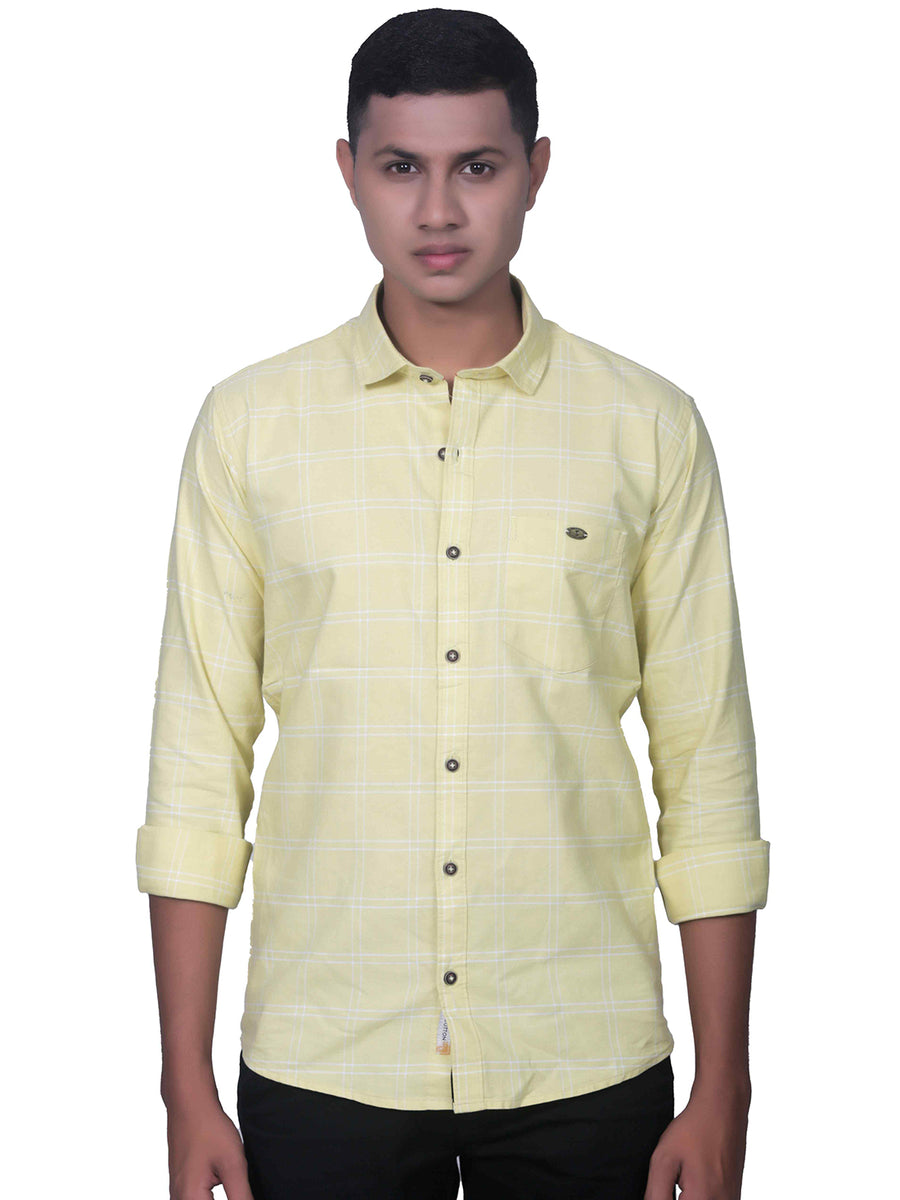 Perfect Square Checkered Cotton Shirt